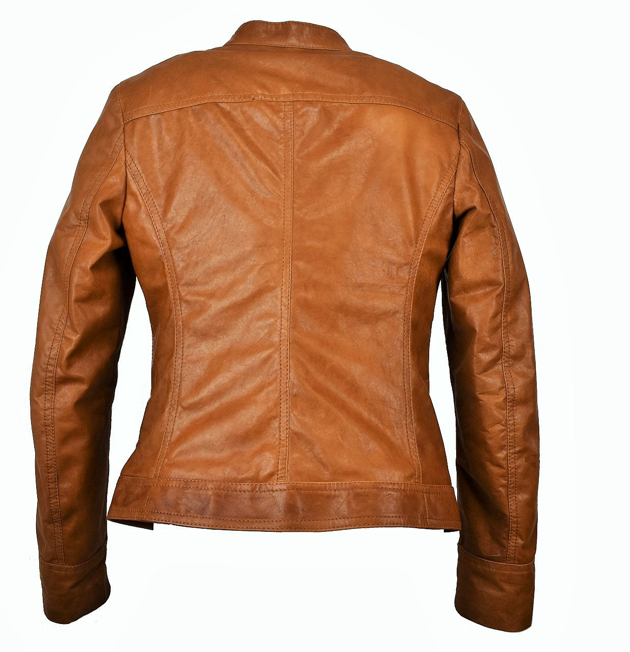 Giacca Donna in Vera Pelle Natural Duna Tg 44