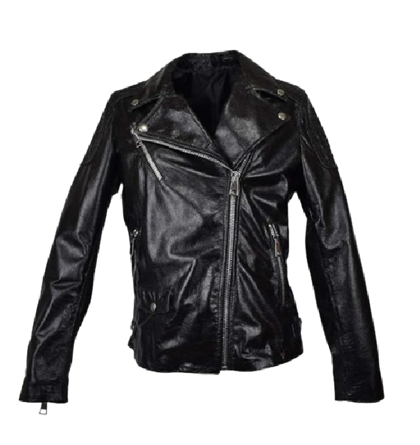 Giacca "Chiodo" Donna in Vera Pelle