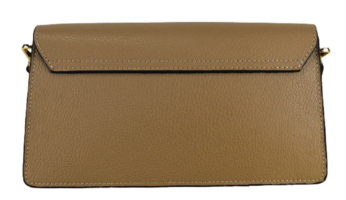 Borsetta Donna Vera Pelle Effetto Pitone Color Kiwi