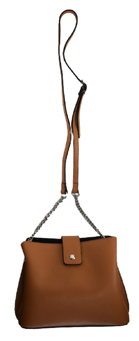 Borsa in Vera Pelle Cowhide Tennè