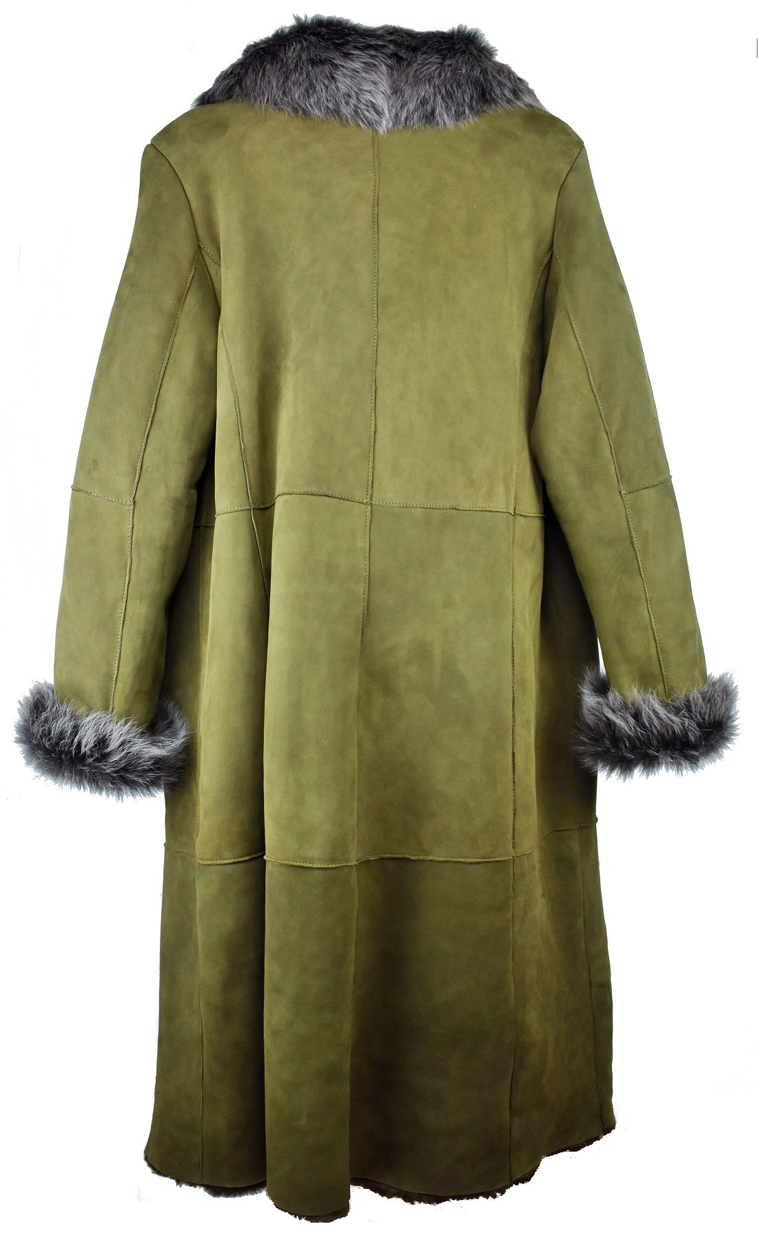 Cappotto Donna in Vero Shearling di Montone Merinos Tg 44