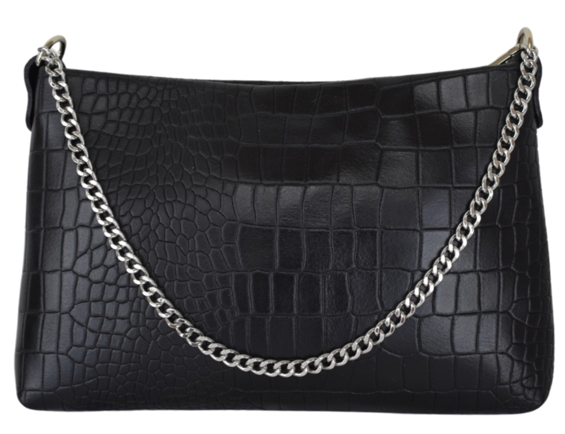 Borsa a Tracolla /  Pochette  Effetto Pitone