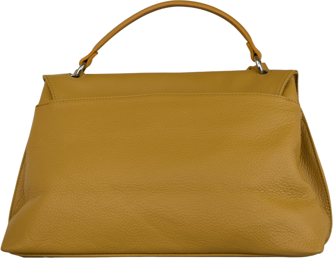 Borsa a Mano / Tracolla con Lacci in Vera Pelle