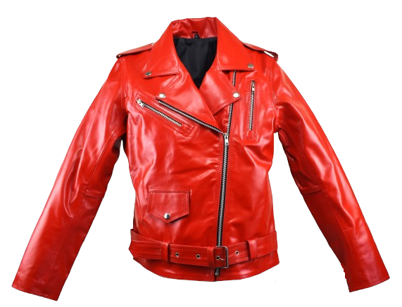 Giacca "Chiodo" Donna in Vera Pelle