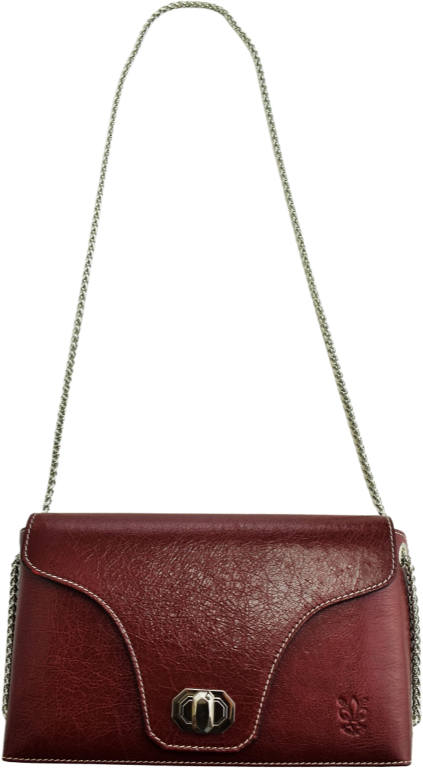 Borsa a Tracolla in Vera Pelle "Antica Firenze"